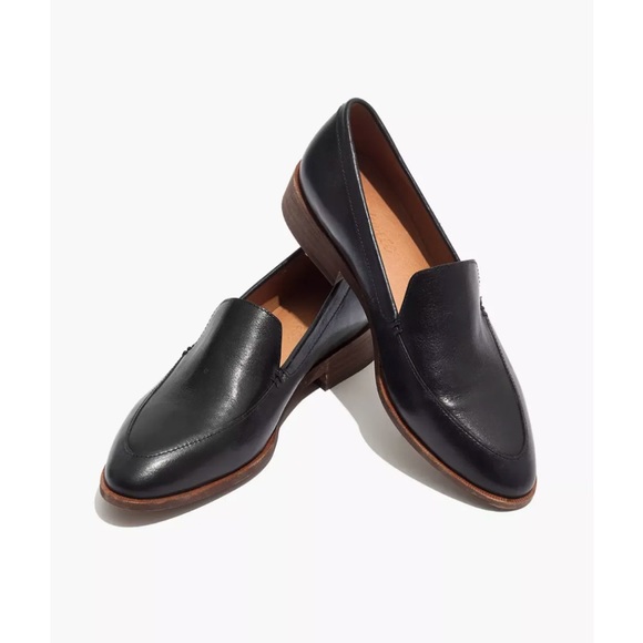Madewell Shoes - Madewell Frances Loafer Black Leather size 9